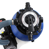 Sistem de filtrare cu nisip 250W cu rezervor de filtru de 26l și pompă de piscină 10000 l/h