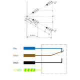 Plutitor Aquastop pentru umplerea iazurilor cablu 5m