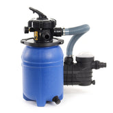 Sistem de filtrare cu nisip 250W cu rezervor de filtru de 14l și pompă de piscină 10000 l/h