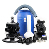 Sistem de filtrare cu nisip 180W cu rezervor de filtru de 14l si pompa de piscina de 9000 l/h