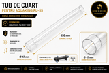 Sticlă de cuarț pentru AquaKing PU-55
