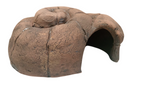 Decor ceramic grota reproducere ancistrus melc-12x5cm