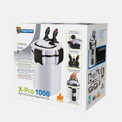 Set de accesorii filtru extern X PRO 1000