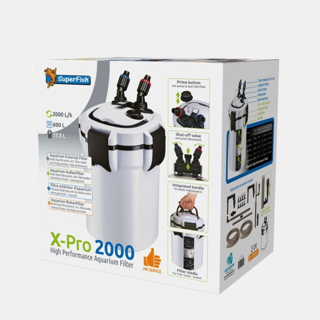 Sticla rezerva uvc filtru extern X PRO-2000