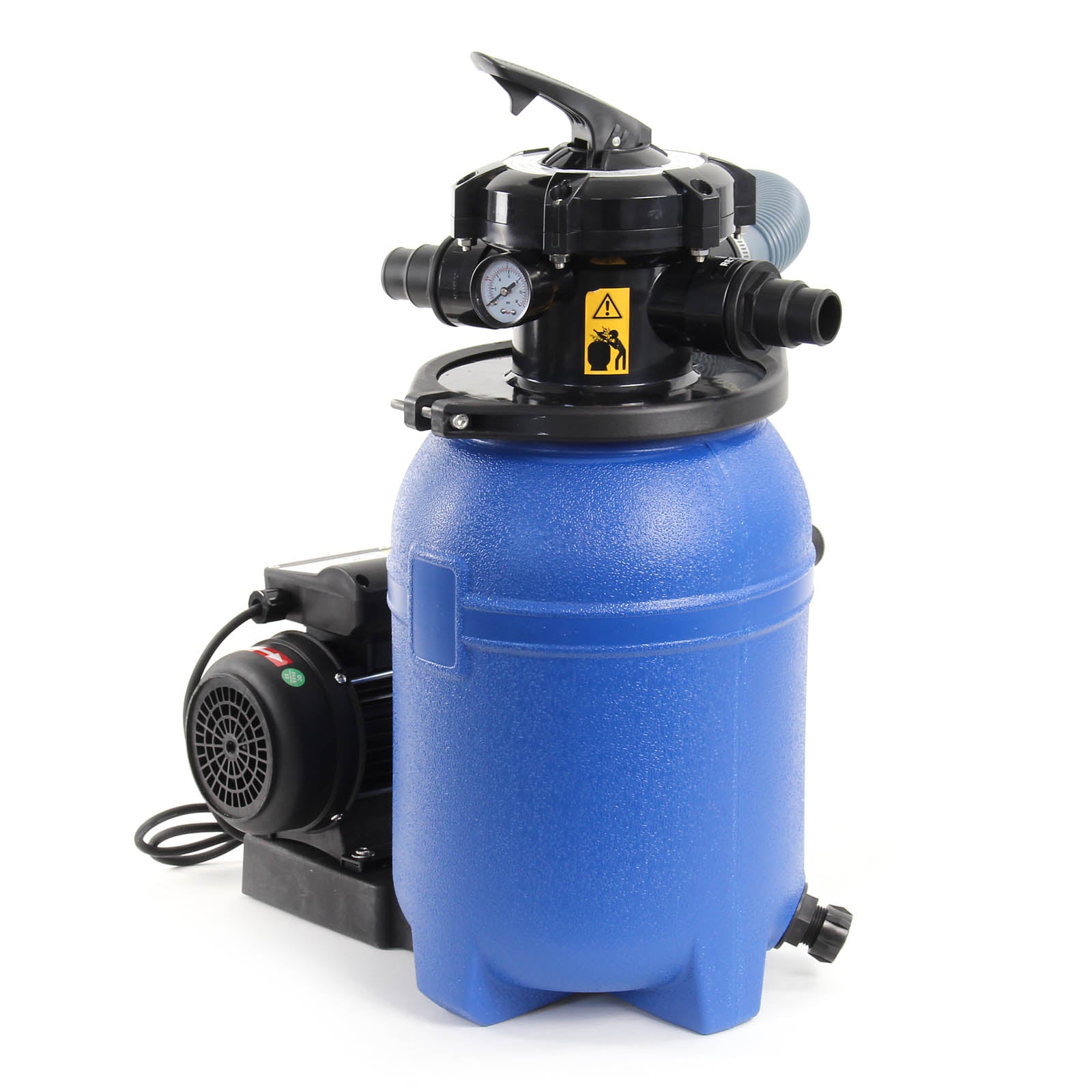 Sistem de filtrare cu nisip 250W cu rezervor de filtru de 14l și pompă de piscină 10000 l/h