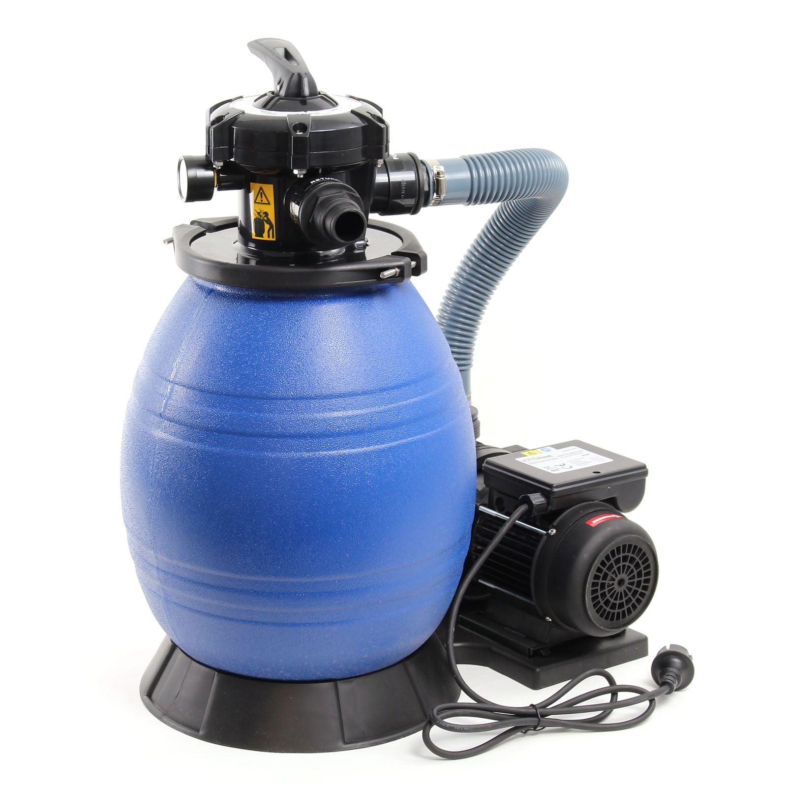 Sistem de filtrare cu nisip 250W cu rezervor de filtru de 26l și pompă de piscină 10000 l/h