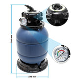 Sistem de filtrare cu filtru de nisip Pompa pentru piscina HZS-200