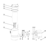 Pompa piscina 4000l/h 40W