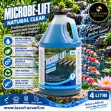 Microbe-Lift Natural Clear 4 L – Tratament biologic pentru iaz