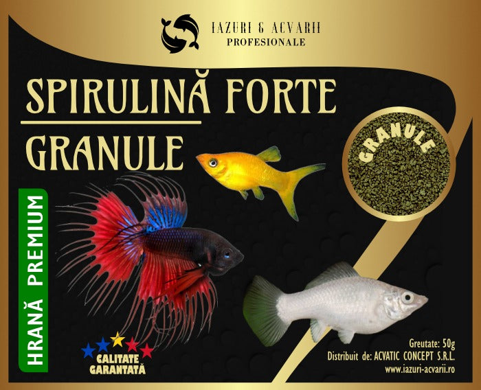 Hrana PremiumSpirulina Forte granule-50g