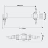 Lampa SUNSUN UV-C 55W
