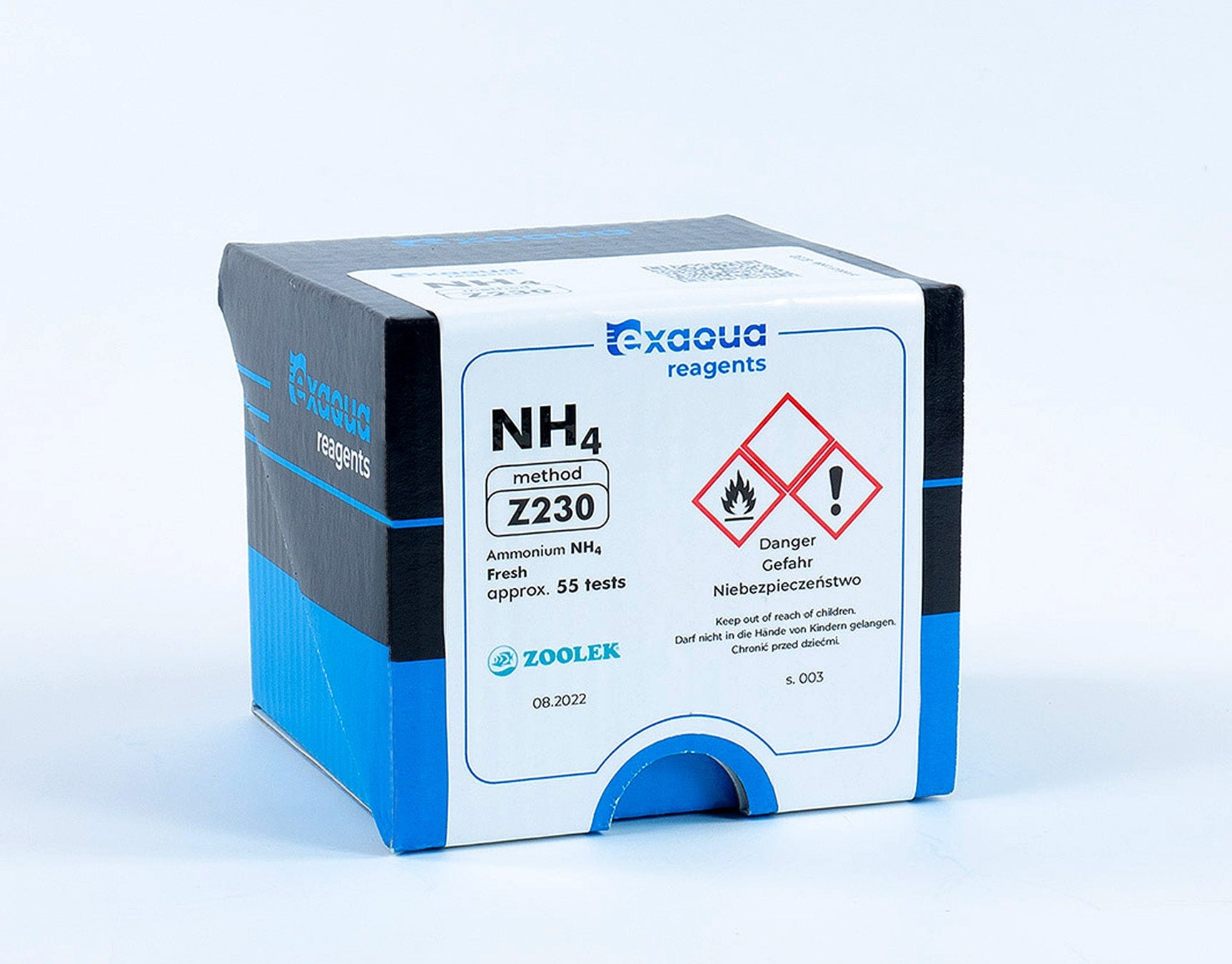 Seturi de reactivi fotometru  Amoniac total NH4 apă marină Z231