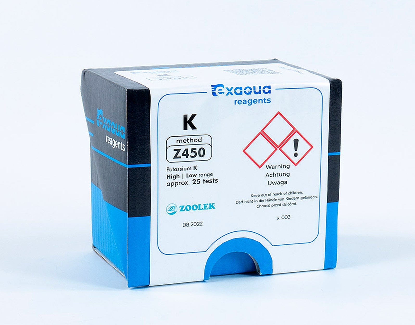 Seturi de reactivi fotometru  Potasiu K Z450