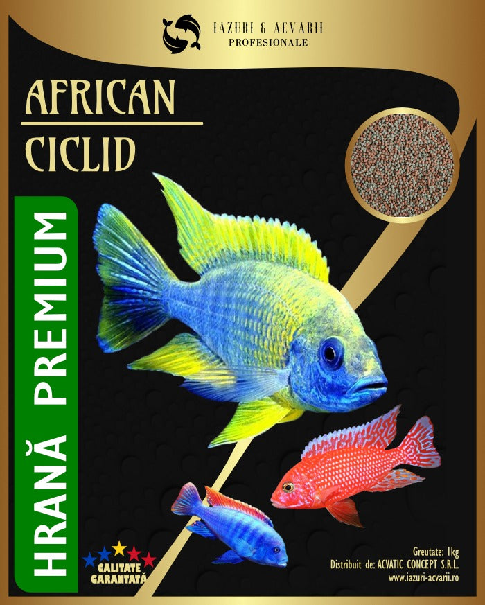 Hrana Premium Ciclide Africane (1,2mm)-1kg