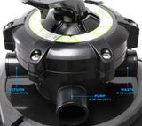 Sistem de filtrare cu filtru de nisip si pompa