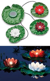 Nuferi-PondoSolar Lily LED Set 3