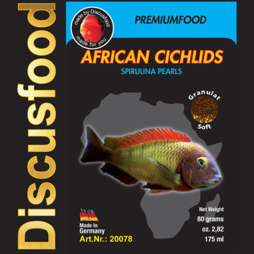 African Cichlids Spirulina Pearls – Soft 80g
