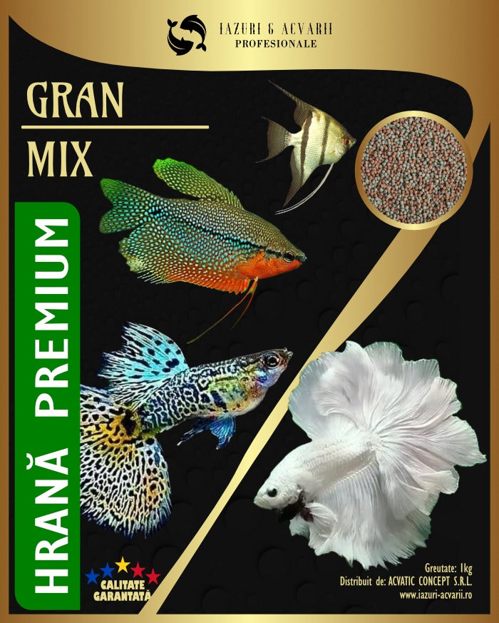 Hrana Premium Gran mix granulat-0,5mm (50g)