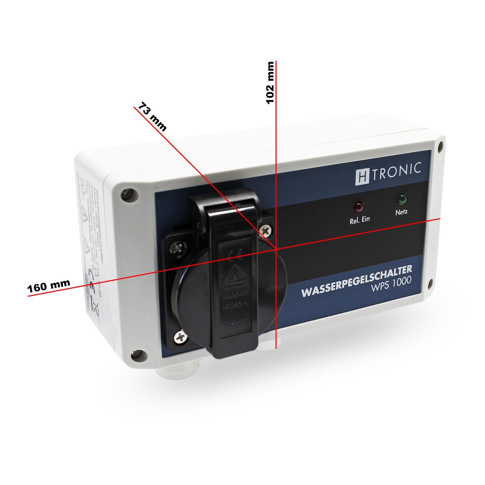 H-Tronic WPS 1000 comutator nivel apa V2 senzor apa 10m senzor 3000W