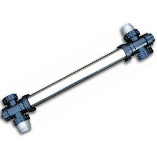 Lampă oțel inoxidabil -UVC-RVS-55w - Lampi UV iazuri-acvarii.ro