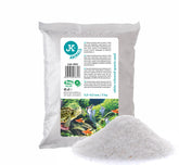 Pietriș colorat culoare alb cuart -2kg 0,2-0,5mm - Substrat acvariu iazuri-acvarii.ro