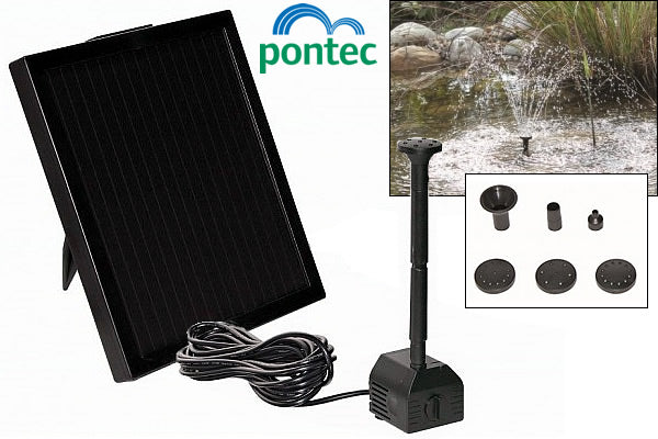 Pontec PondoSolar 150 - Pompe set cu diuze iazuri-acvarii.ro