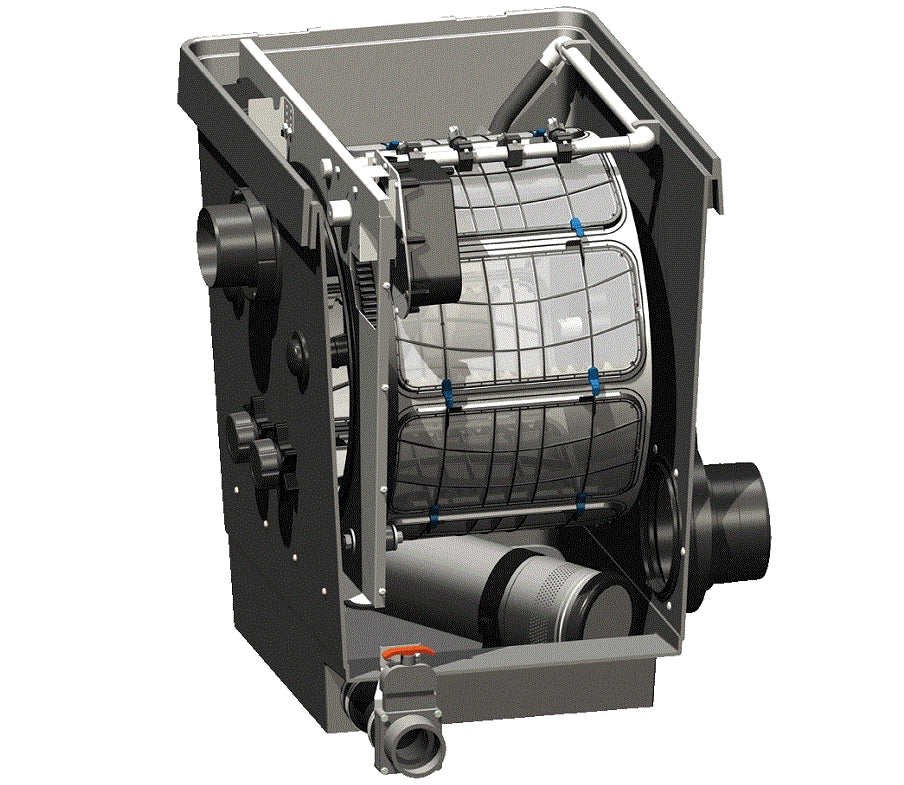 ProfiClear Premium filtru cu tambur prin gravitație - Filtre SuperSieve OASE iazuri-acvarii.ro