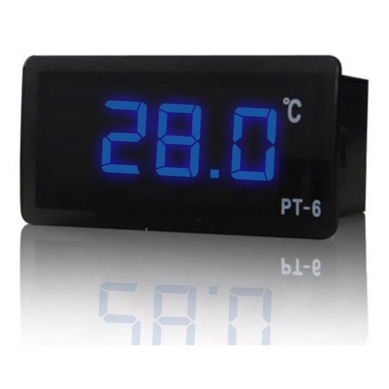 Termometru digital Ringder PT-6 albastru 12V