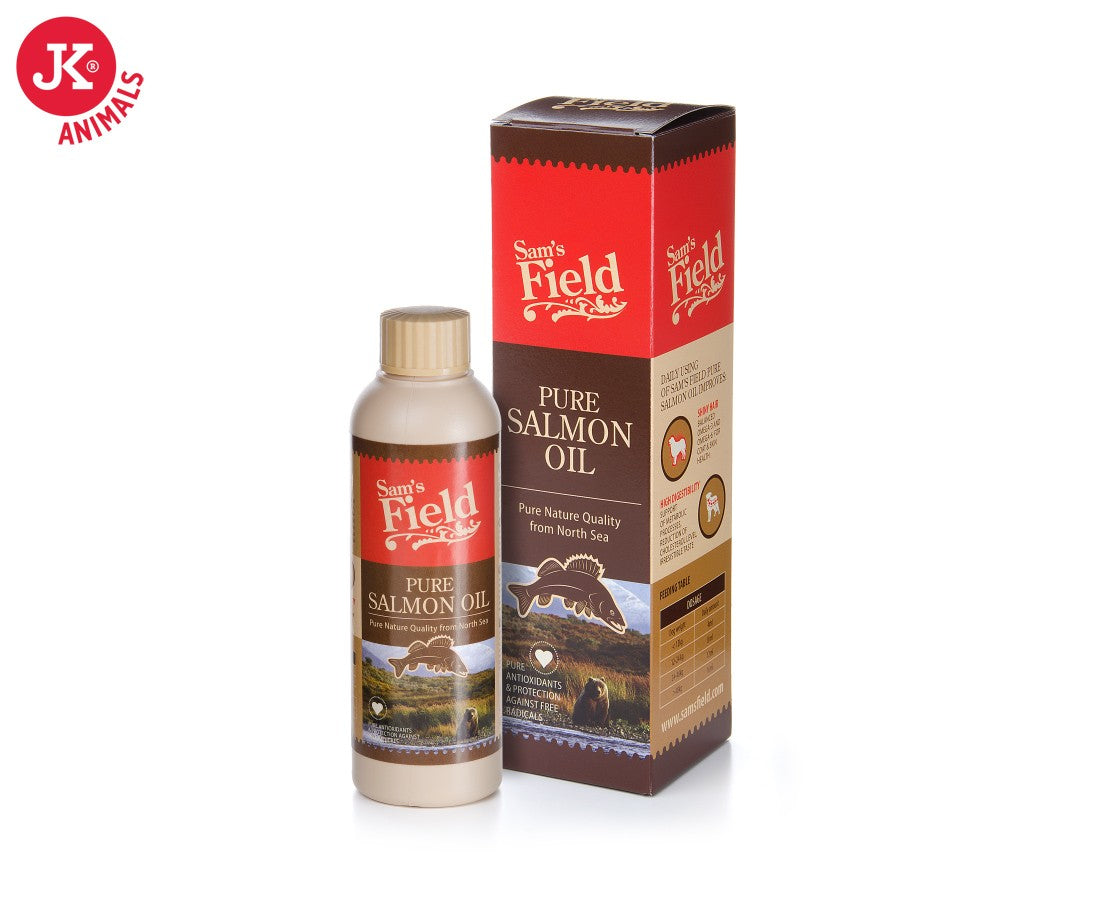 Ulei de somon, 150 ml - Hrană câini iazuri-acvarii.ro