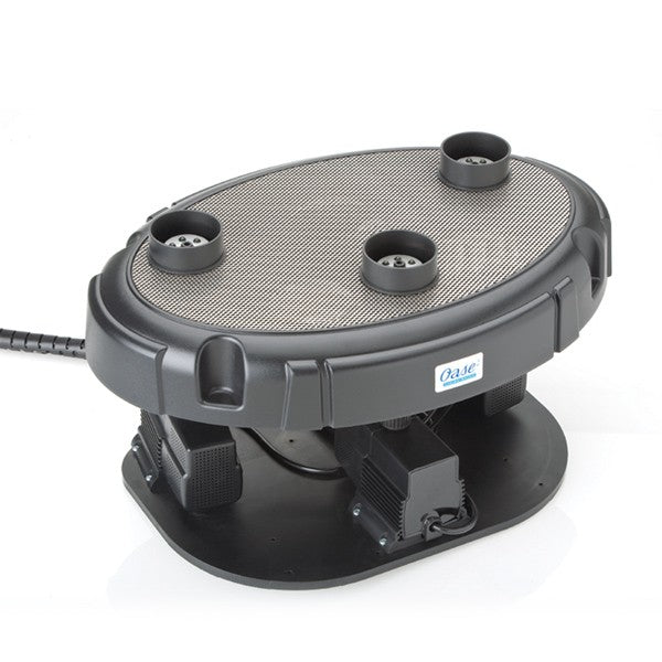 WATER TRIO - Jocuri de apa, cascade din inox, cap spumant iazuri-acvarii.ro