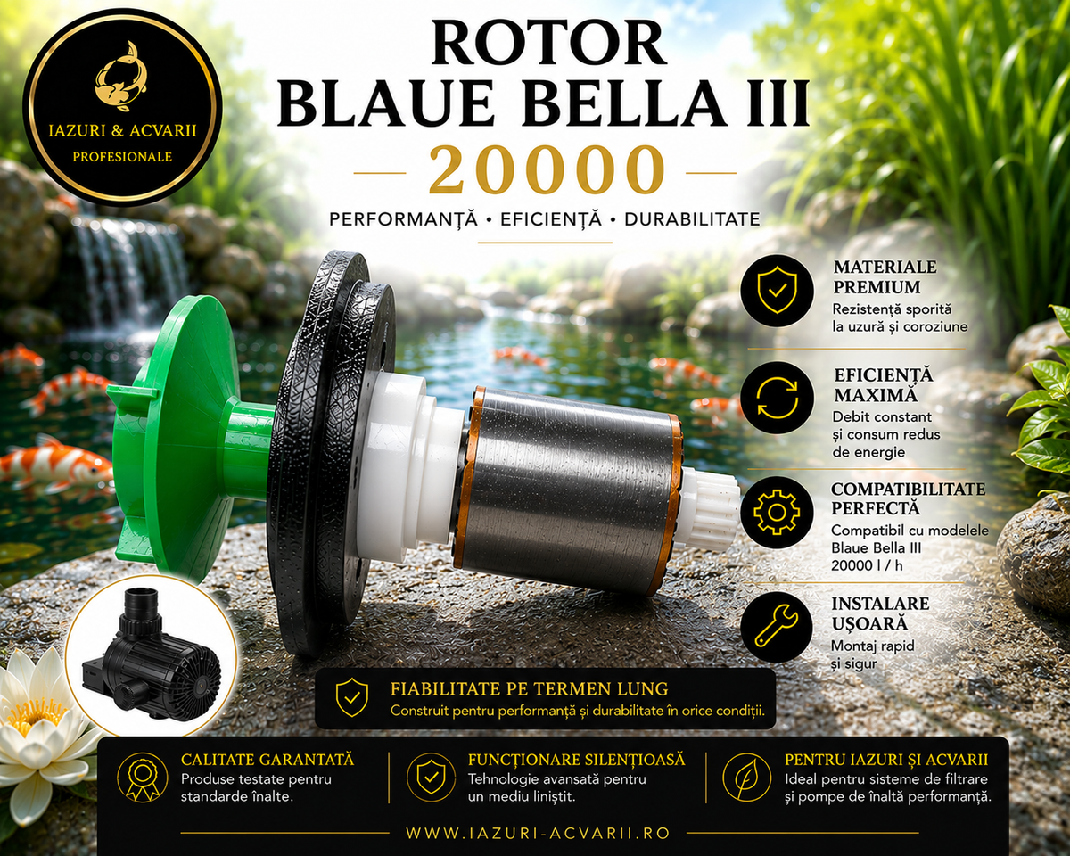 Rotor pompa osaga Blaue Bella III 20000