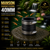 Manson cauciuc flexibil-40mm