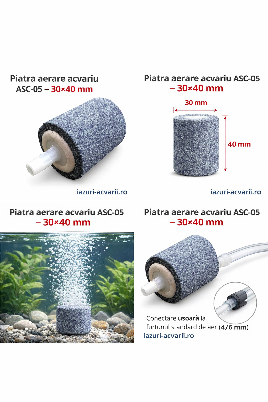 Piatra aerare 30x40mm