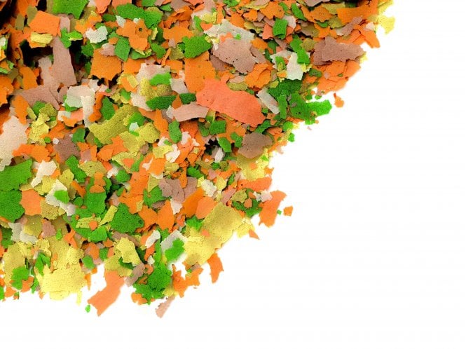 Fulgi mixt pentru koi,carasi pesti ornamentali-1kg