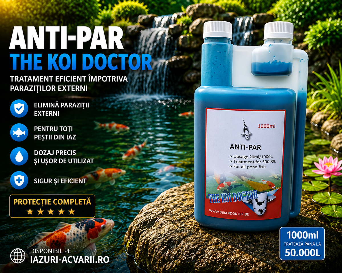 Anti-Par 250ml – Tratament Premium pentru Costia, Trichodina și White Spot