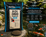 Hrană Koi Nutramare Koi360 Sensitive Sink 4,5 mm-10kg