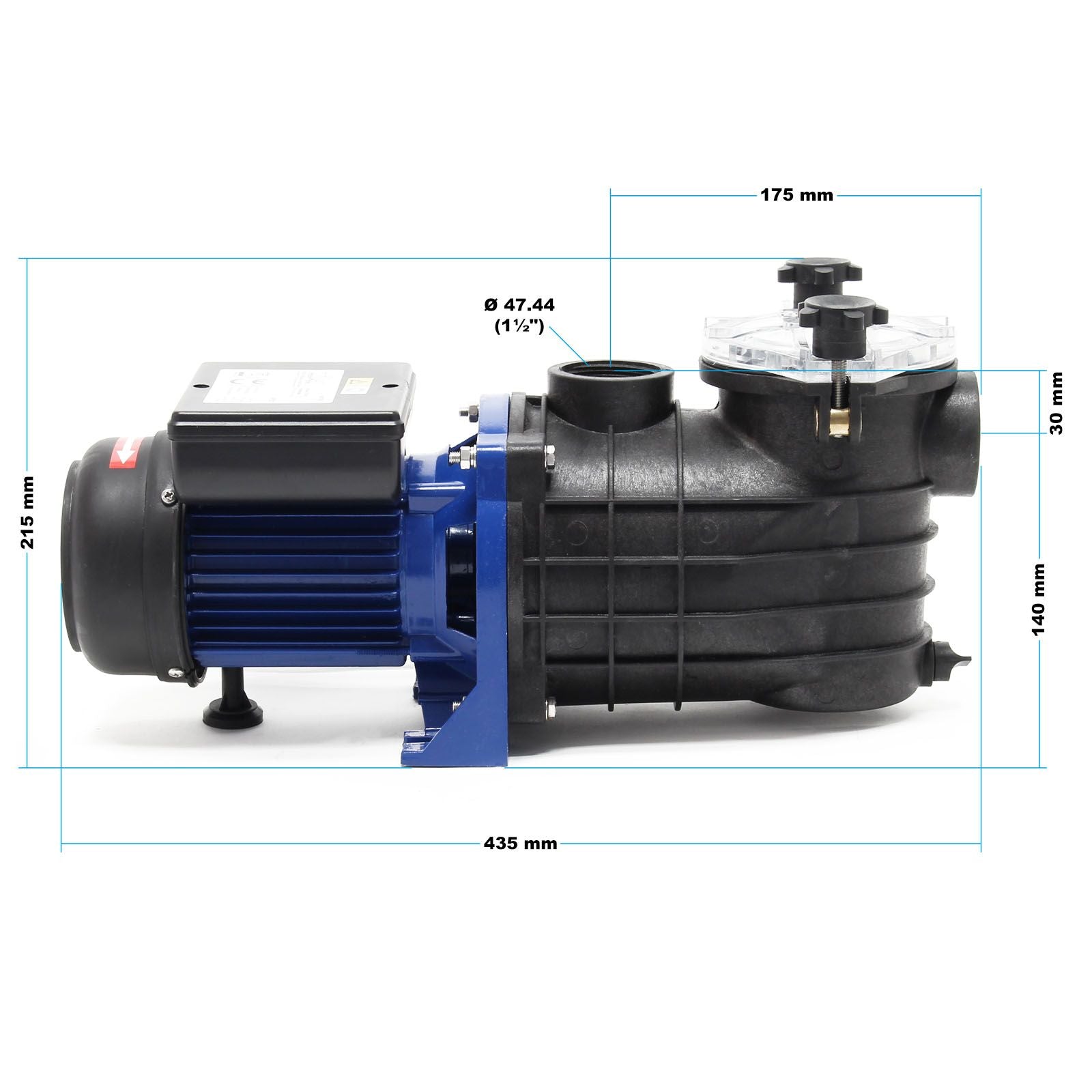 Pompa piscina 10800l/h 180W