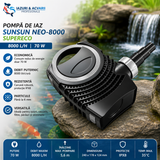 Pompă iaz SunSun NEO-8000 8000 l/h – SuperECO 70 W