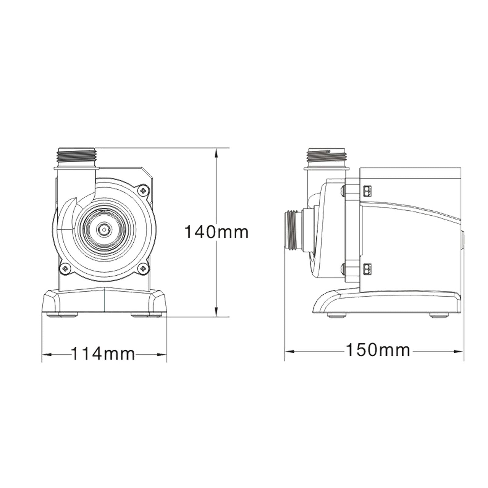 Pompa piscina 6000l/h 40W