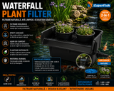 Filtru Cascadă cu Plante pentru Iazuri Ornamentale