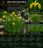 Iris pseudacorus galben