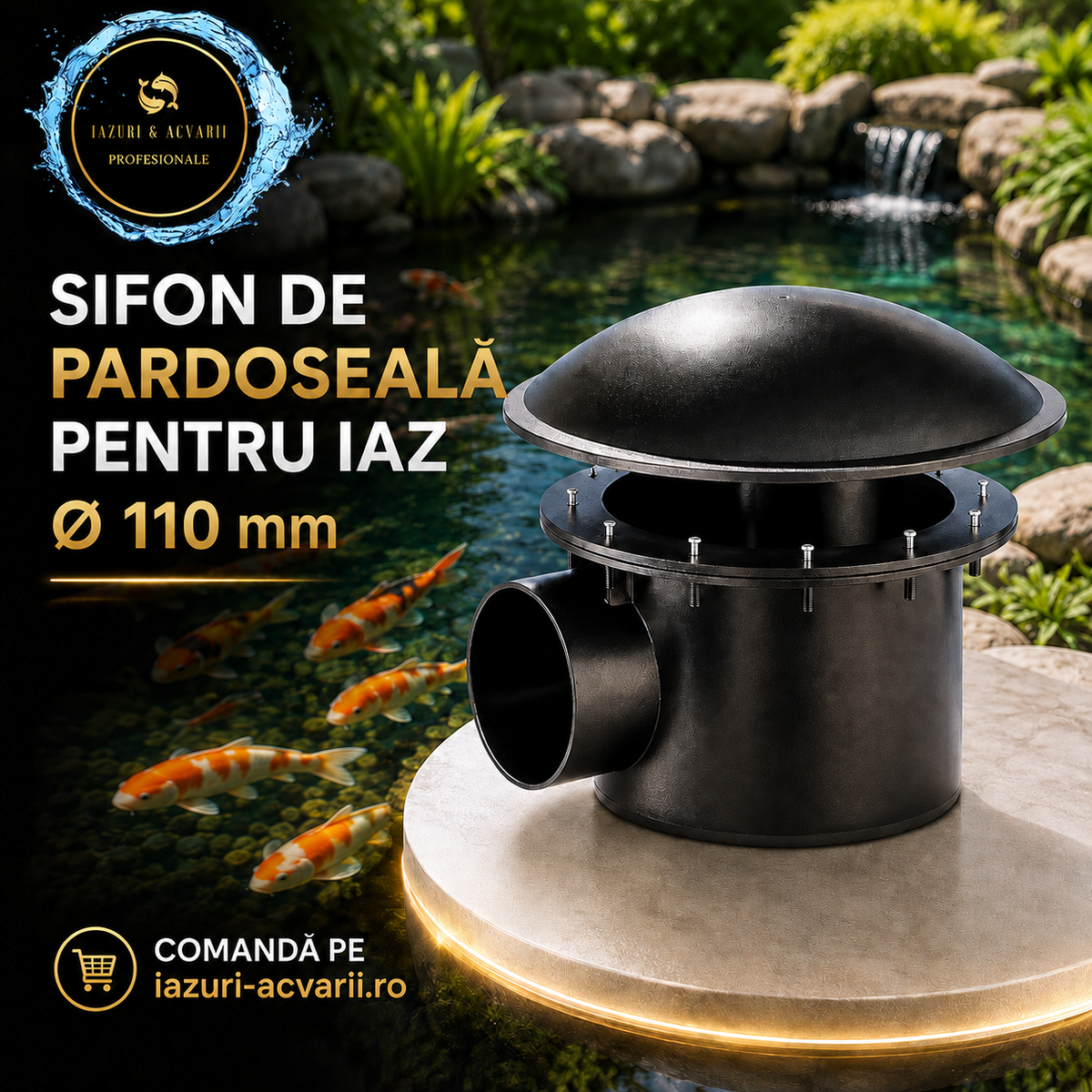 Sifon profesional de pardoseala