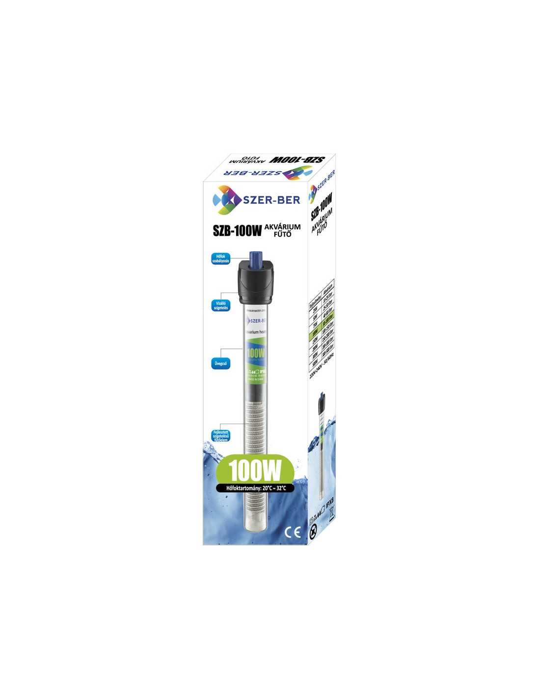 Incalzitor acvariu cu termostat 100W