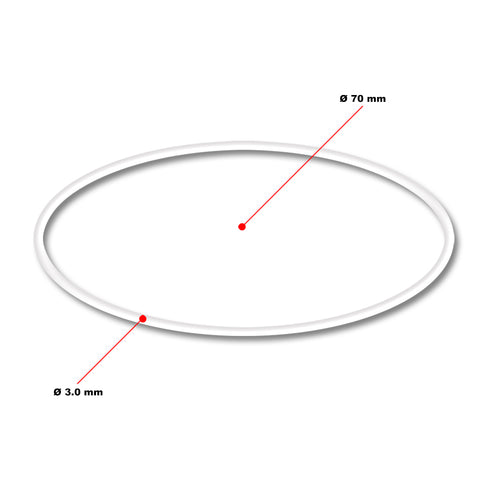 Piesă de schimb pentru uvc pentru iaz SunSun CUV-218 UVC 18 W O-ring 2 etanșare