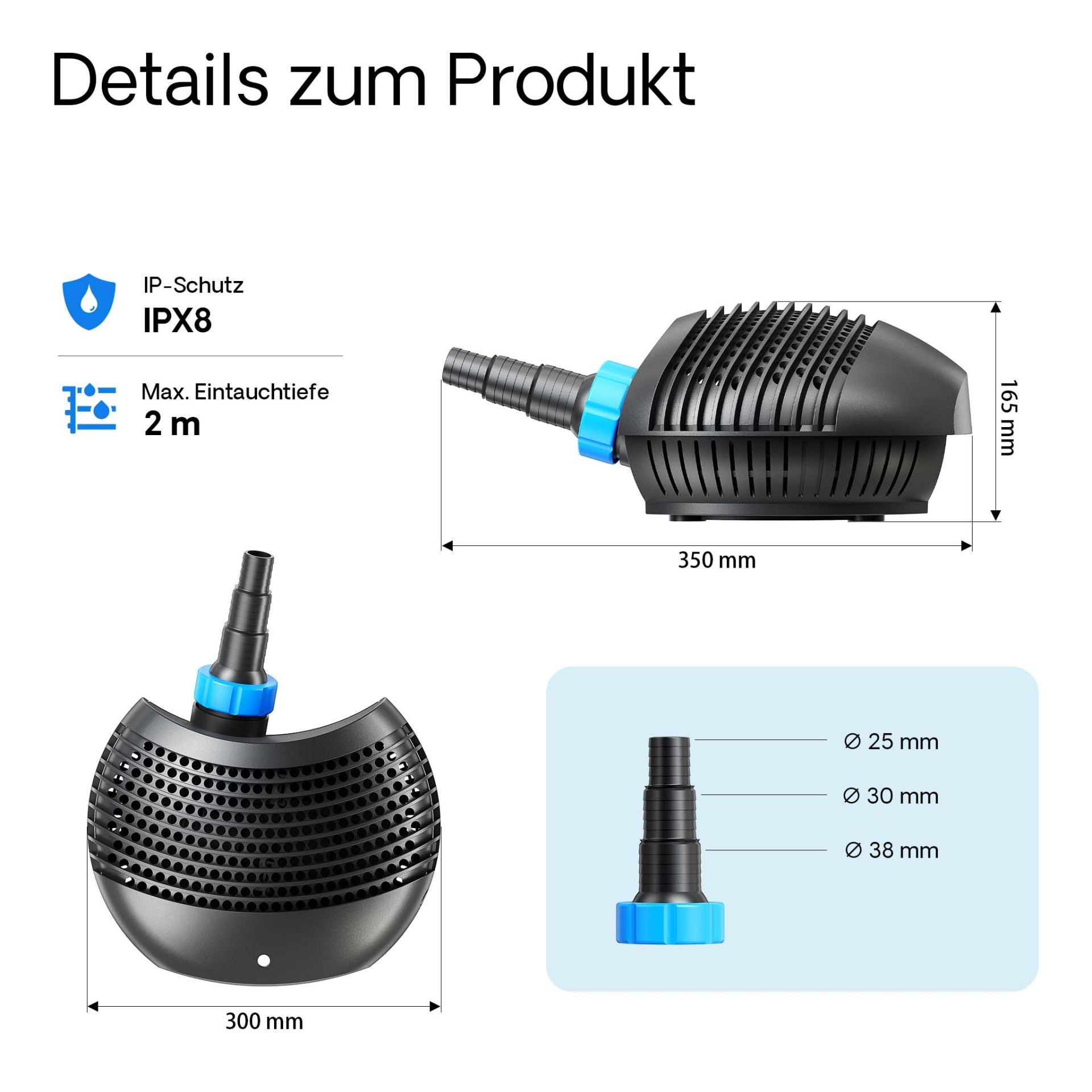 Pompa iazuri-SunSun CTF-7000 SuperECO 7000 l/h
