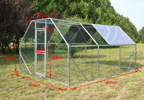 Voliera Păsări - 4x3x2m