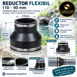 Reductor din cauciuc 110/90 mm pentru țevi și iaz