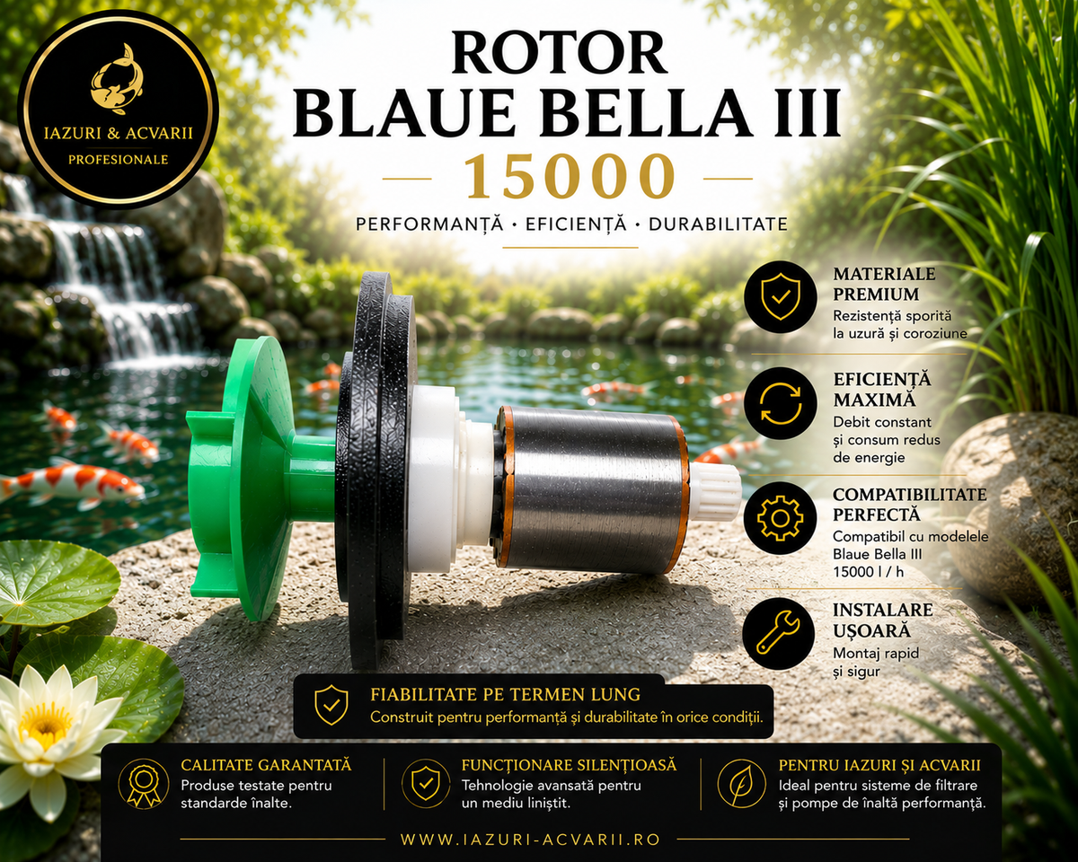 Rotor pompa osaga Blaue Bella III 15000