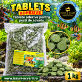 Tablete adezive pentru pești de acvariu – 1 kg