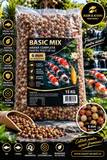 Mâncare Koi Basic Mix 15 kg – Pelete plutitoare 6 mm